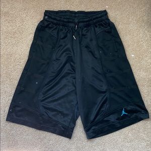 Jordan basketball shorts.
